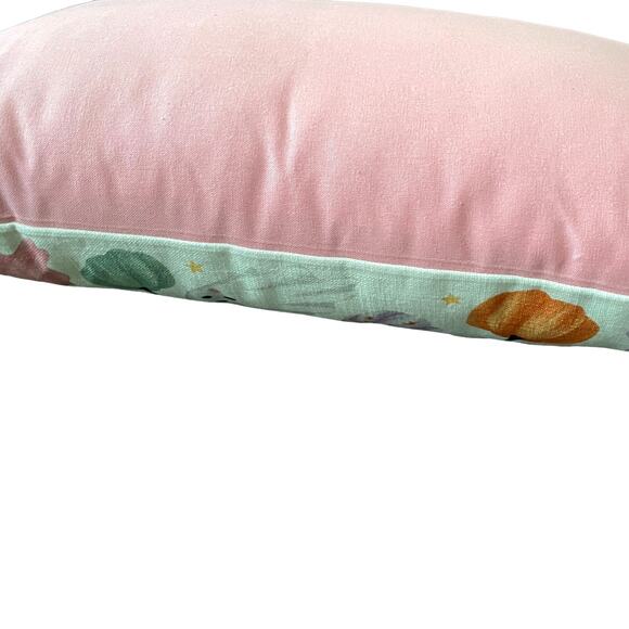 Cupcakes & Cashmere HALLOWEEN GHOST Pillow 14x24 Embroidered Pastel NEW - Picture 15 of 15